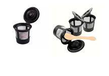 Mr. Gadget's Solutions Universal Refillable Coffee Filters – Reusable Pods for Single-Serve Machines
