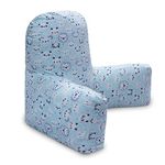 COOZLY BackRest Pillow | Reading Pillow | Bed Support Pillow with High Armrests |100% Cotton Removable Cover (Koala)