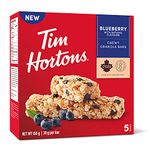 Tim Hortons Blueberry Granola Bars, Peanut Free, 5 Count