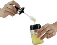 Excelity Oil Bottle with Silicone Brush for Cooking BBQ Kitchen