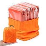 Bramble - 5 Premium Emergency Thermal Bivvy Bags, Survival Weatherproof Rescue Sleeping Blankets - For Safety While Hiking, Camping, Extreme Sports