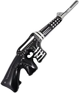 90cm Large Inflatable Machine Gun with Sling Blow up Party Childrens Kids Toy