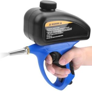 Sand Blasters, Portable Air Blaster, Anti-Rust Sand Blaster for Paint Removal, Handled Sandblasting Gun with Small Nozzle for Abrasive Sand Blasting Derusting Cleanig Device (Blue Black)