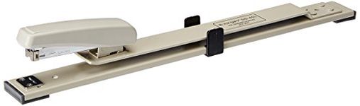 Kangaro Desk Essentials DS-45L All Metal Stapler | Standard Stapler with Quick Loading Mechanism | Sturdy & Durable for Long Time Use | Color May Vary, Pack of 1