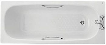 Twyford Celtic 1700mm Steel Bath - Anti Slip