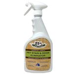 Cook & Banks Pet Odor Eliminator - Pet Carpet Cleaner Spray - Dog Urine Cleaner & Cat Spray Deterrent - Dog Pee Spray & Cat Urine Deterrent - Dog and Cat Pee Cleaner - Hard Floor Cleaner - 32 oz