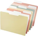 Mr. Pen- File Folders, 6 Pack, Vint