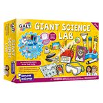 Galt Giant Science Lab - Explore and Discover XL Science Kit for Kids, Childrens Craft Set, Guide Book and Lab Coat - 30 Fun STEM Science Experiments - Chemistry, Biology and Physics - For Ages 6 Plus