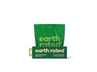 Earth Rated Dog Poo Bags, Thick Grab and Go Single Roll, Ideal for Backyard Pickups, Unscented, 300 Bags