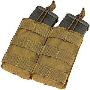 Condor Double M4/M16 Open TOP MAG Pouch MA19-498, Coyote Brown