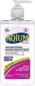 Ego Aqium Anti-Bacterial Hand Sanitiser Ultra 375ml
