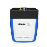 Vgate vLinker BM OBD2 Bluetooth Code Reader, OBDII Scan Tool for Android & Windows - Made for BimmerCode