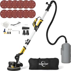 CUBEWAY 750W Drywall Sander – Powerful Electric Wall Sander