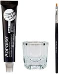 Apraise Professional Eyebrow and Eyelash Tint, Tinting Dye TINT No 1 Full Kit (Black) 20ml, Water Resistant & Smudge Proof
