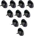 Adonai Hardware 30mm Baca Black Antique Iron Hand Forged Stud (Supplied as Ten Pieces)