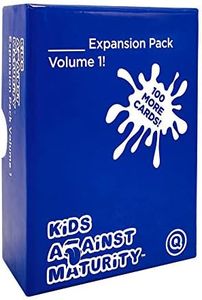 Kids Against Maturity: Card Game for Kids and Humanity, Super Fun Hilarious for Family Party Game Night, Expansion Pack #1