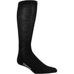 Icebreaker Men's Lite Crew Socks (Black, Large)