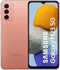 Samsung Galaxy M23 5G Mobile Phone SIM Free Android Smartphone 4GB RAM 128GB Storage Orange Copper [Amazon Exclusive]