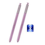 2 Pack Galaxy Note 9 Stylus Pen with Bluetooth for Samsung Galaxy Note 9 Touch Screen S Pen Stylus Touch S Pen for Samsung Galaxy Note9 N960 All Versions Stylus Touch S Pen (Lavender Purple)