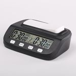 Powerpeak Chess Clock Digital Chess Timer for Professional Tournament Competition with Bonus Delay Count Down Up Function 2 Players Board Game Timer