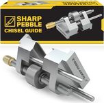 Sharp Pebble Chisel Sharpening Jig - Fits Chisels 1/8” to 1-7/8”, Fits Planer Blades 1-3/8” to 3-1/8”
