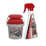 Giftoluxe Leovet - Power Phaser Horse Fly Spray 500ml and Leovet Power Phaser Durativ C/W Sponge 500ml | Horse Fly Repellent | Pack of 2