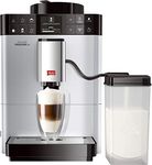 Melitta Passione OT Bean to Cup Fully Automatic Coffee Machine with Grinder and Milk Tank, Silver