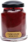 A Cheerful Giver - Farm House Memories Baby Scented Glass Jar Candle (6oz) with Lid & True to Life Fragrance Made in USA