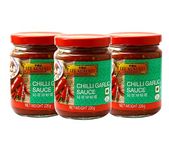 Lee Kum Kee Chilli Garlic Sauce, 7.97 oz ℮ 226 g, 3 Pack