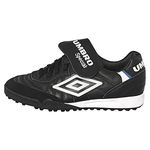 Umbro Men's Speciali Pro 98 V22 Turf Sneaker, Black/White, 8