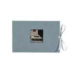 Kolo Noci Small 4x6 Photo Album, Holds 24 Photos, Ideal for Weddings and Baby Books, Blue Grey