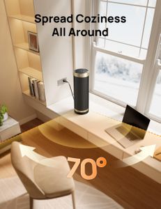Dreo 16-Inch Ceramic Heater – Portable Electric Space Heater