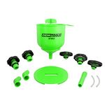 OEMTOOLS 87043 Professional No-Spill Coolant Funnel Kit, Spill Free Funnel for Performing Coolant Flush and Refills, Funnel Automotive Fluids