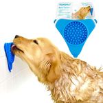 Aquapaw Slow Treater Treat-Dispensing Licky Mat – Puzzle Feeder Toy/Licking Pad for Dogs & Other Large Pets, Suctions to Wall or Floor – Relieves Boredom & Anxiety During Grooming, Vet Visits & Storms