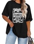 IN'VOLAND Women's Plus Size Oversized T-Shirt Summer Crew Neck Casual Tunic Tops Short Sleeve Loose Tee Tops