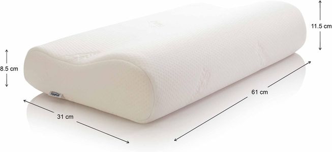 TEMPUR Ergonomic Pillow Large – Memory Foam Neck Support