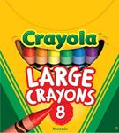 Crayola Large Crayons - Assorted (8