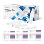 AQU Rate LH One Step Ovulation Test Strips, 100 Count - Rapid Result Ovulation Predictor Kit with 99% Accuracy - at Home Fertility Test Kit for Women Helps Monitor Optimal Ovulation Period