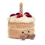 Jellycat Amuseable Birthday Cake Collectable Plush Decoration