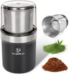 ICEKO Electric Coffee Grinders, Spice Grinder with Stainless Steel Blades,200w/120g Large Capacity,Detachable Grinder for Coffee Beans,Spice,Grain,Nut