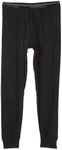 Duofold Men's Mid Weight Wicking Thermal Pant, Black, Small