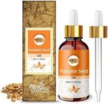 Crysalis Pumpkin Seed (Cucurbita) Oil |100% Pure & Natural Undiluted Essential Oil Organic Standard| Boost Hair Care for Eyelashes, Eyebrows & Hair. |Aromatherapy Oil| 50Ml with Dropper