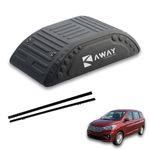 Away 3D Roofbag - 390 litres Capacity Car Rooftop Cargo Bag for Maruti Suzuki Ertiga 2018 - Present | Aerodynamic Shape | Dual Opening | Water Resistant Material | Universal Fit Over Crossbars