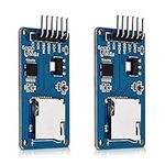 kwmobile 2x Micro SD Card Reader Module 5V Card Adapter for Arduino and other Microcontrollers