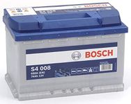 Bosch S4008 - car battery - 74A/h - 680A - lead-acid technology - for vehicles without Start/Stop system - Type 096