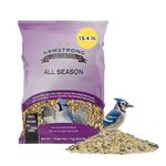 Armstrong Feather Treat All Season Wild Bird Food Blend, Wild Bird Seed Mix, 7KG (15lbs) Bag