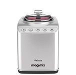 Magimix Gelato Expert Ice Cream Maker with Compressor,180W, 2L, Stainless Steel