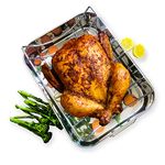 Stainless Steel Roasting Tin with Rack, Non Stick Baking Tray for Oven - Oven Tray with Removable Roasting Rack - by Jean Patrique