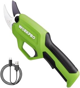 WORKPRO 7.2V Electric Pruning Shears, Battery Powered Pruning Shears, Cordless Tree Pruner, 0.8 Inch Cutting Diameter, Branch Cutter Gardening Scissors with Rechargeable Battery