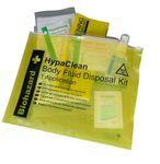 Safety First Aid Group Group HypaClean Body Fluid Disposal Kit (Single Use)